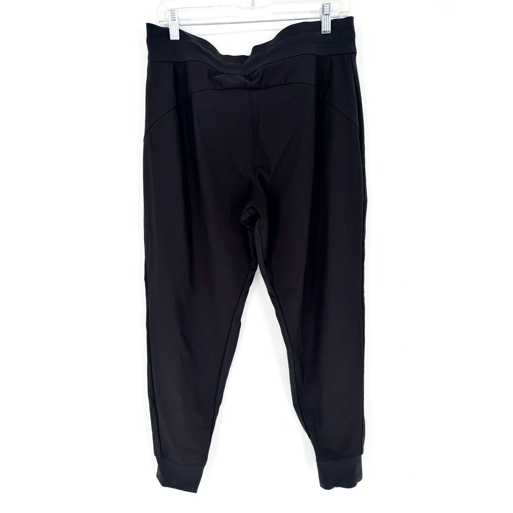 Athleta Headland Hybrid Mid Rise Jogger Black Women's Size 10 Athleisure Travel - Picture 11 of 14